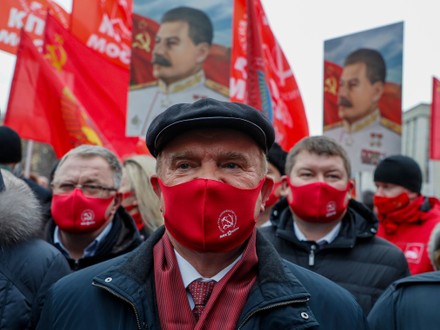 Soviet leader Josef Stalin's birthday celebrations in Moscow, Russian ...