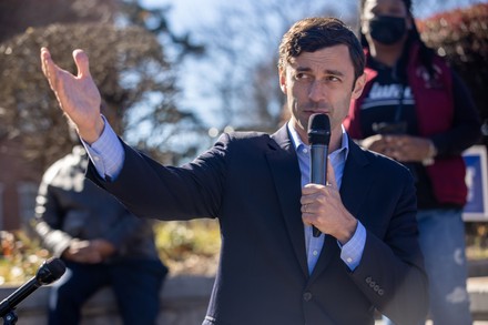 __COUNT__ Jon Ossoff holds campaign event at Morris Brown College ...