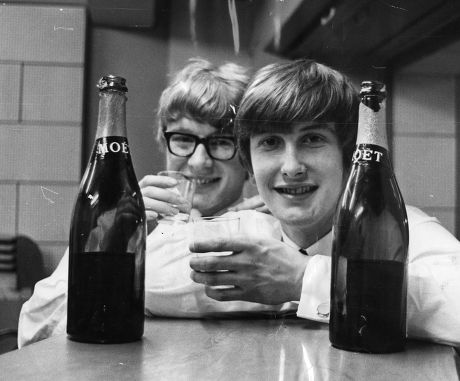 Singing Duo Peter And Gordon; Gordon Waller And Peter Asher (glasses).