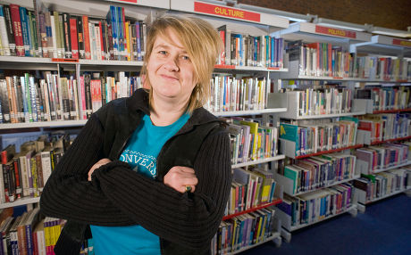 Author Saci Lloyd at Newham Sixth Form College where she is a media studies teacher, London, Britain - 20 Jan 2010