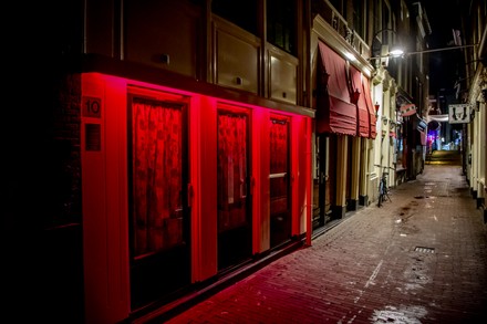 smykker klokke Perfekt Red Light District Netherlands Empty During Editorial Stock Photo - Stock  Image | Shutterstock