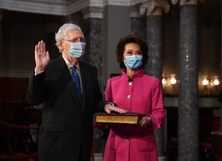 Mock Swearing-in For Members Of 117th Congress, Washington DC, USA - 03 ...