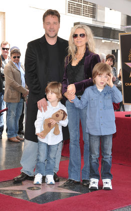 Russell Crowe honoured with a Star on the Hollywood Walk of Fame, Los Angeles, America - 12 Apr 2010