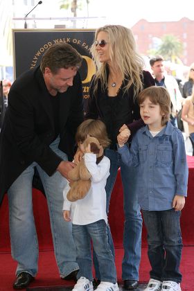Russell Crowe Walk of Fame Star Ceremony, Hollywood, California, America - 12 Apr 2010