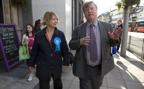Kenneth Clarke MP on the election campaign trail with candidate Angie Bray in Ealing Central, London, Britain - 13 Apr 2010