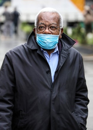 Sir Trevor McDonald out and about, London, UK - 06 Jan 2021