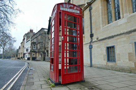 Oxford phone box is now Grade II-listed, St Giles, Oxford, UK - 08 Jan 2021