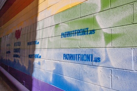 Pride Mural On Outside Jakes Card Editorial Stock Photo - Stock Image ...