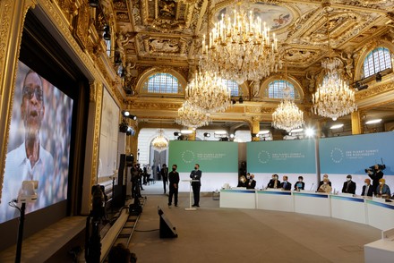 The One Planet Summit in Paris, France - 11 Jan 2021