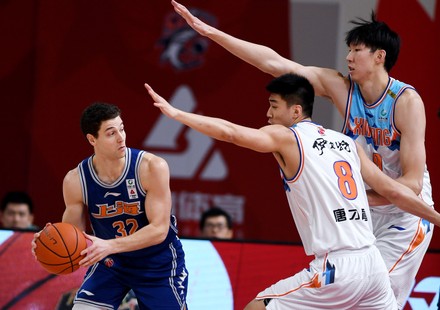 Jimmer Fredette L Shanghai Sharks Competes Editorial Stock Photo 