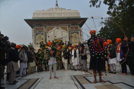 The ceremony as Mian Mir Bala Pir Sarkar, Lahore, Punjab, Pakistan - 13 Jan 2021