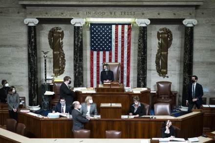 The House Votes To Impeach President Trump, Washington, DC, USA - 13 ...