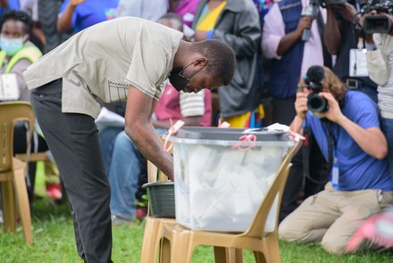 Presidential elections, Kampala, Uganda - 14 Jan 2021