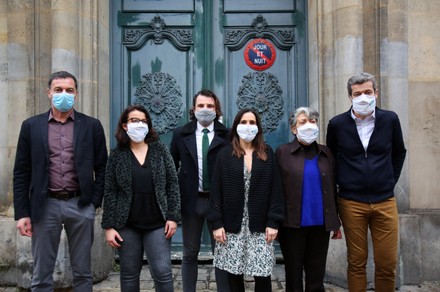 Four NGOs at the initiative of 'L'Affaire du Siecle' - legal action against the state's climate inaction, Paris, France - 14 Jan 2021