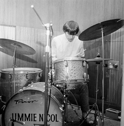 Jimmy Nicol at Pye Recording Studios - 1965