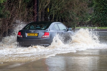 Flooding Village Alconbury Weston After River Editorial Stock Photo ...