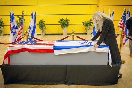 Sheldon Adelson funeral, Lod, Israel - 14 Jan 2021