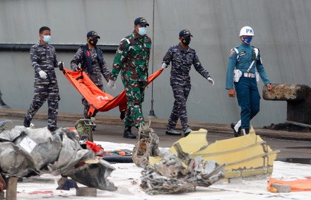 Indonesian Soldiers Carry Body Bag Victim Editorial Stock Photo - Stock ...