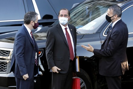 Alex Azar Departs from the West Wing of the White House, Washington DC, USA - 19 Jan 2021