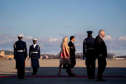 President Trump Holds Departure Ceremony Before Florida Travel, Joint Base Andrews, Maryland, USA - 20 Jan 2021
