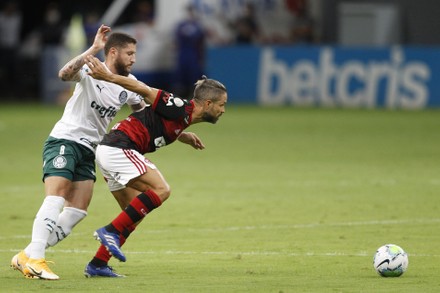 Mauricio Isla Flamengo Gabriel Menino Palmeiras Editorial Stock Photo -  Stock Image