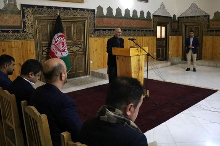 Afghanistan President Ashraf Ghani Ahmadzai visits Herat - 22 Jan 2021