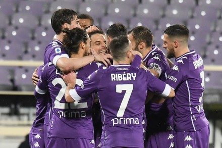 ACF Fiorentina Vs FC Crotone Editorial Stock Image - Image of real