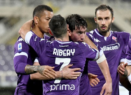 ACF Fiorentina Vs FC Crotone Editorial Stock Image - Image of real