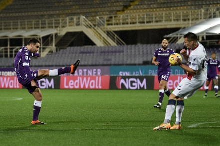 ACF Fiorentina Vs FC Crotone Editorial Stock Image - Image of real