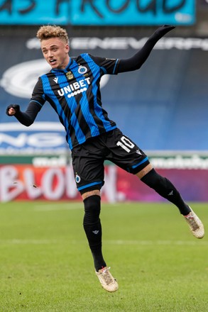 Club's Noa Lang pictured in action during a soccer match between