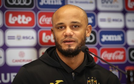 Anderlechts Head Coach Vincent Kompany Pictured Editorial Stock Photo ...