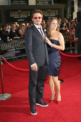 Robert Downey Jr Wife Susan Downey Editorial Stock Photo - Stock Image