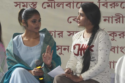 Television Actor Debaleena Dutta Saayoni Ghosh Editorial Stock Photo