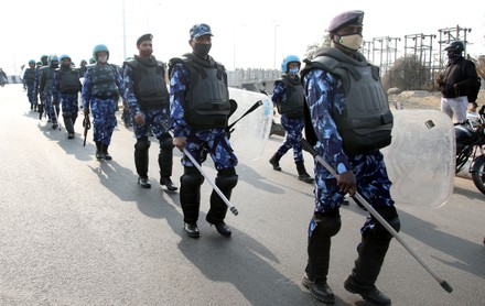 Indian Members Rapid Action Force Raf Editorial Stock Photo - Stock ...