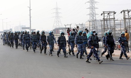 Indian Members Rapid Action Force Raf Editorial Stock Photo - Stock ...