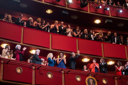 Obamas Attend Kennedy Center Honors, Washington, District of Columbia, USA - 06 Dec 2015