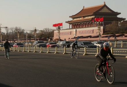 Tiananmen Square, Beijing, China - 03 Feb 2021