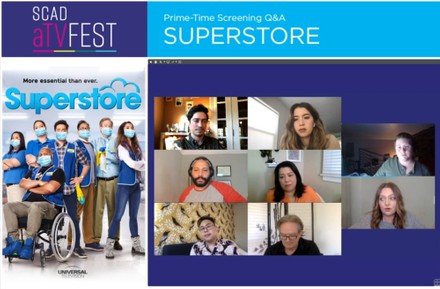 SCAD aTVFest - 'Superstore' panel, USA - 04 Feb 2021