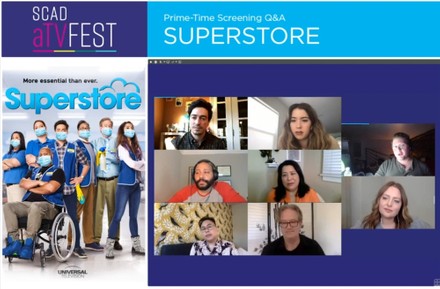 SCAD aTVFest - 'Superstore' panel, USA - 04 Feb 2021