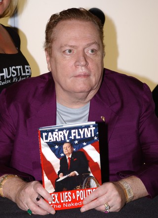 Hustler Magazine Publisher Larry Flynt Editorial Stock Photo - Stock