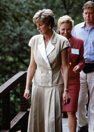 Princess Diana During Royal Tour Brazil Editorial Stock Photo - Stock ...