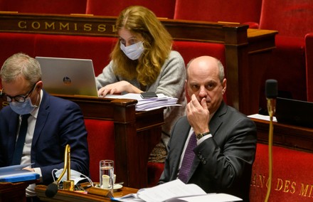 Examination of the law on the respect of republican principe at the national assembly, Paris, France - 12 Feb 2021
