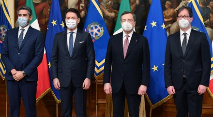 Italian government sworn in, Rome, Italy - 13 Feb 2021