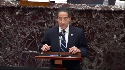 US Senate Floor Proceedings During The Second Impeachment Trial Of US ...