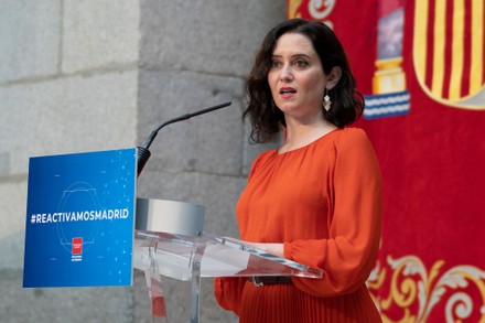 President Community Madrid Isabel Diaz Ayuso Editorial Stock Photo ...