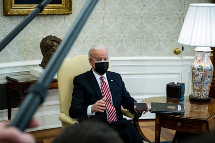 President Biden and VP Harris Meet with Labor Leaders, Washington, USA - 17 Feb 2021
