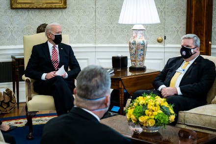 President Biden and Vice President Harris Meet with Labor Leaders, Washington, District of Columbia, USA - 17 Feb 2021