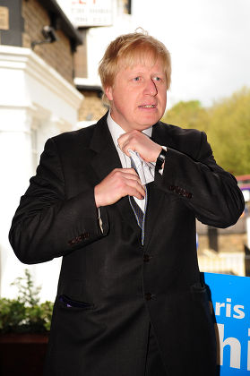 Boris Johnson in West Hampstead, London, Britain - 30 Apr 2010