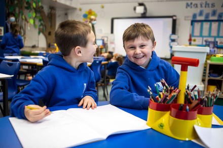 Williamstown Primary School, Rhondda Valleys, South Wales, UK - 22 Feb ...