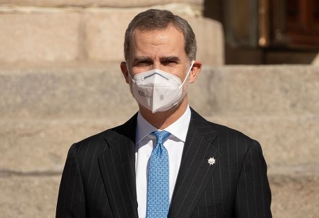 KING FELIPE VI ARRIVES ATTEND CEREMONY Editorial Stock Photo - Stock ...